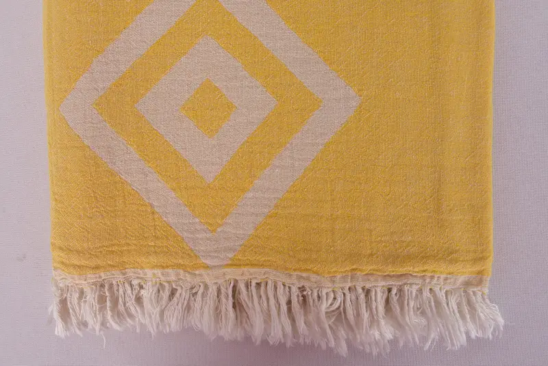 Turkish towel, Yoga Towel, Embroidered Towel, Halloween Bachelorette Party Favors, 70x36 Cotton Geometric Towel, Birthday Gift, Personalized Towel - 7