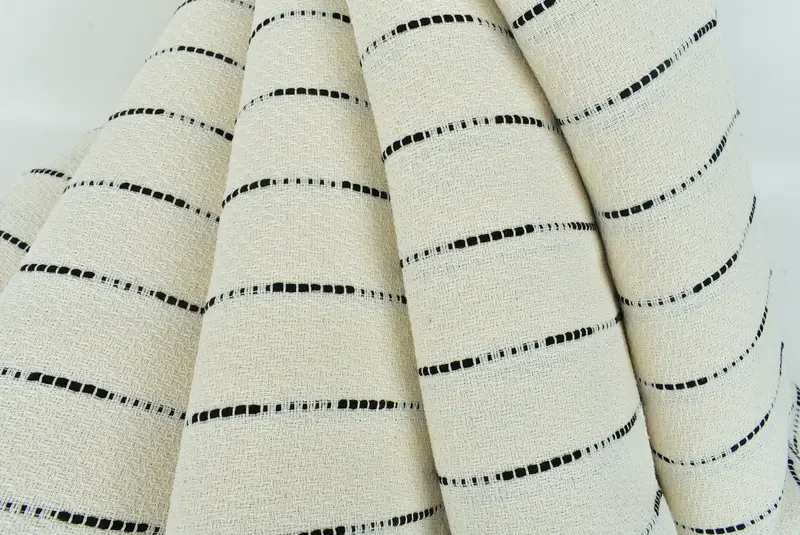 Bridal Shower Gift, Custom Blanket, Gift For Boyfriend, Organic Throw, Turkish Blanket Queen, 98x92 Cotton Striped Design Towel, Bachelorette Gifts - 5