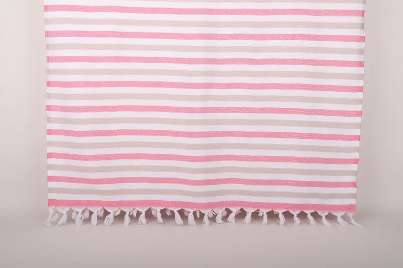 Grandma Gift, Personalized Wedding Gift, Bath towel, Organic Towel, Yoga Towel, Turkish towel, Monogrammed Turkish Towel, 64x40 Cotton Striped Towel - 8