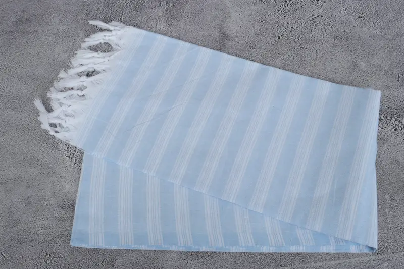 Personalized Gift, Summer Towel, Beach towel, Quick-dry peshtemal, Merry Christmas Gifts, Pool Towels, 70x40 Cotton Striped Towel, Beach Size Towel - 6