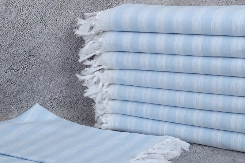 Personalized Gift, Summer Towel, Beach towel, Quick-dry peshtemal, Merry Christmas Gifts, Pool Towels, 70x40 Cotton Striped Towel, Beach Size Towel - 2
