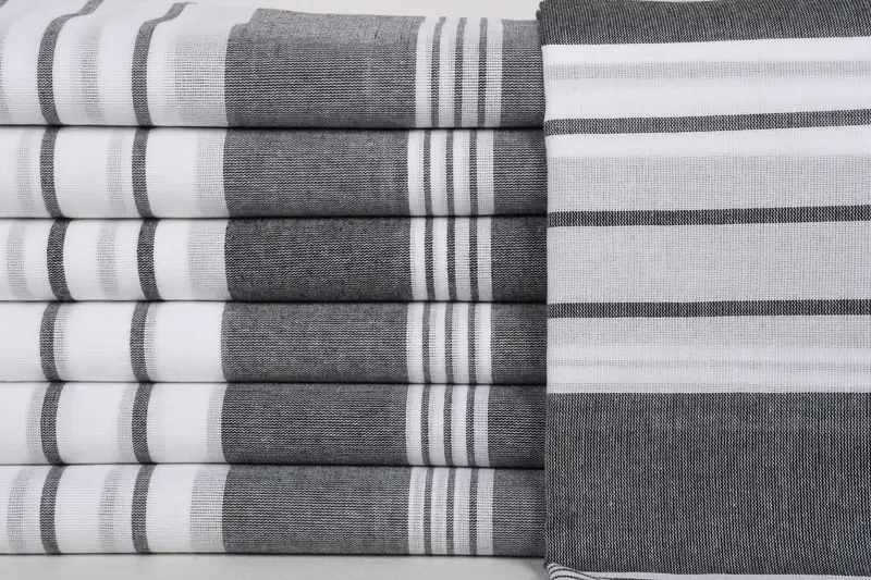 Turkish towel, Beach Towel Gift, Wedding Gift Ideas, Embroidery Towel, Turkish Towel Beach Towel, Bridesmaid Gifts, 68x36 Cotton Striped Towel - 1
