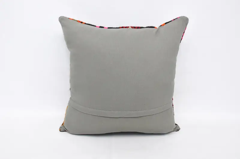 Boho Pillow Sham Cover, Home Decor Pillow, 24x24 Brown Cushion Cover, Cushion Cover, Handmade Pillow Sham, Interior Designer Pillow - 6