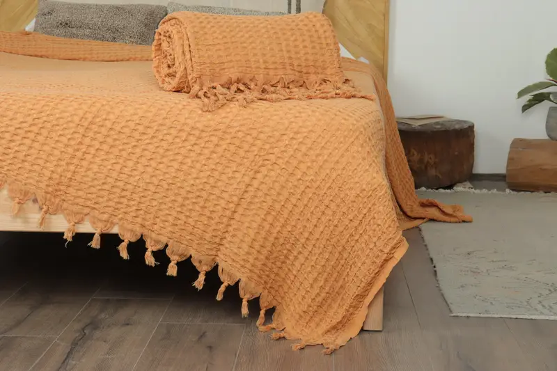 Bachelorette Large Towel, Throw Blanket Couch, Personalized Gifts, Housewarming Gift, Gift Boxes, 104x80 Cotton Waffle Towel, Halloween Blanket - 14