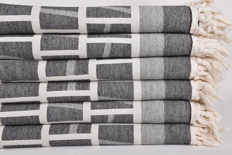 Summer Towel, Personalized Gift, Bachelorette Party Favors Beach, Sand-free towel, Handwoven Turkish Towel, 70x34 Cotton Patterned Towel, Bath towel - 2