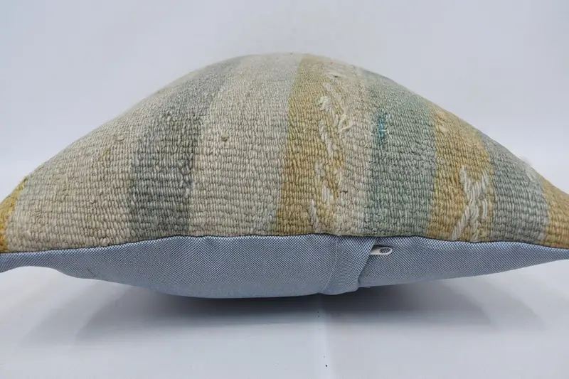 Pillow for Sofa, Chair Pillow Case, 16x24 Green Cushion Case, Gift Pillow, Custom Cushion Case, Boho Pillow, Handwoven Pillow Cover Cushion, Pillow - 5
