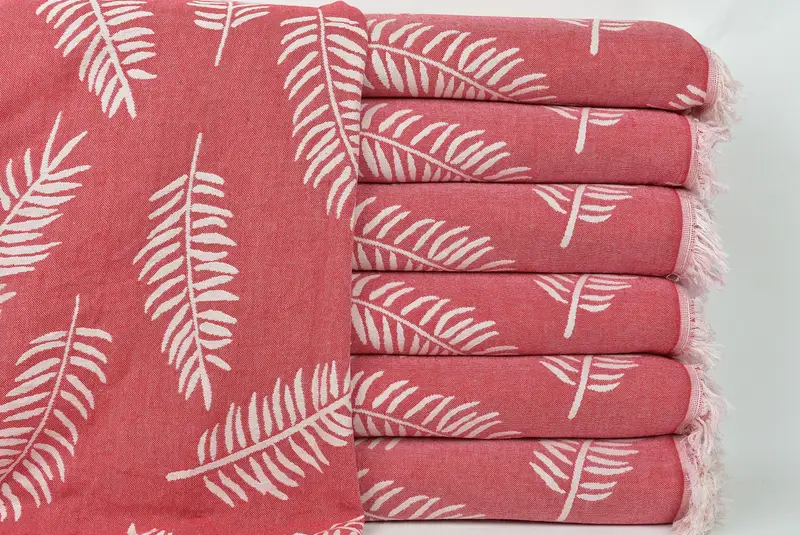 Wedding Favors, Monogram Blanket, Baby Boy Gift, Custom Wedding Gift From Bridesmaid, 88x80 Cotton Floral Patterned Towel, Decorative Blanket - 2
