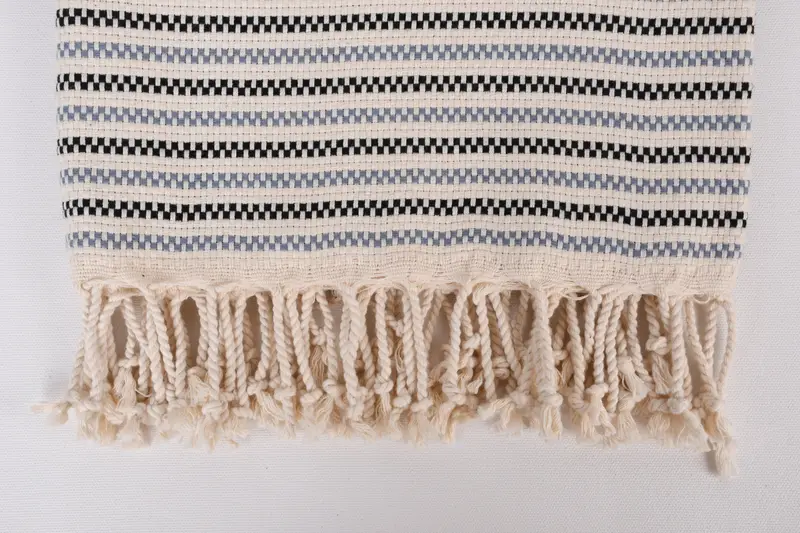 Monogram Turkish Towel, Turkish Towel Beach, Bridal Gifts, Handmade Gift, 70x40 Cotton Geometric Towel, Sand-resistant Turkish towel for travel - 3