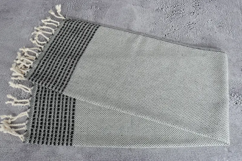 Wedding Gift, Personalized Gifts, Holiday Towel, Gift For Boyfriend, Custom Name Towel, Spa Towel, 40x20 Cotton Striped Towel, Small Bath Towels - 6