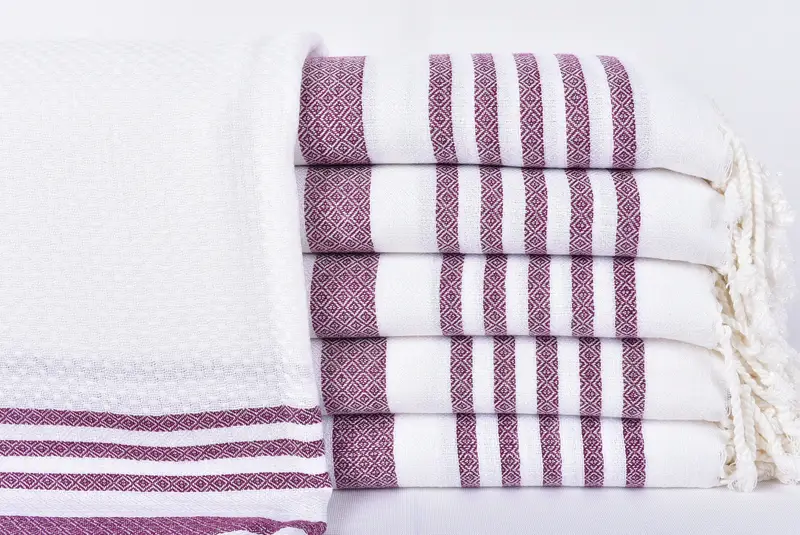 70x40 Cotton Striped Towel, Custom Wedding Gifts, Personalized Turkish Beach Towel, Personalized Gifts, Personalized Gift, Christmas Favors - 1