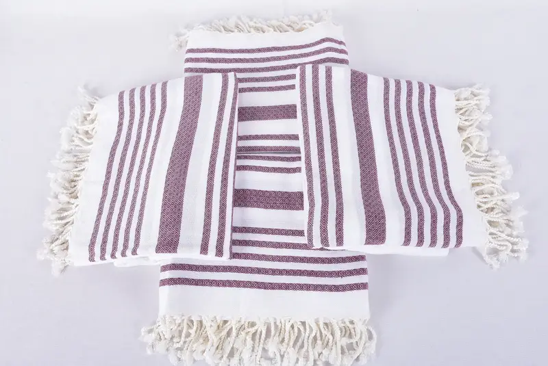 70x40 Cotton Striped Towel, Custom Wedding Gifts, Personalized Turkish Beach Towel, Personalized Gifts, Personalized Gift, Christmas Favors - 6