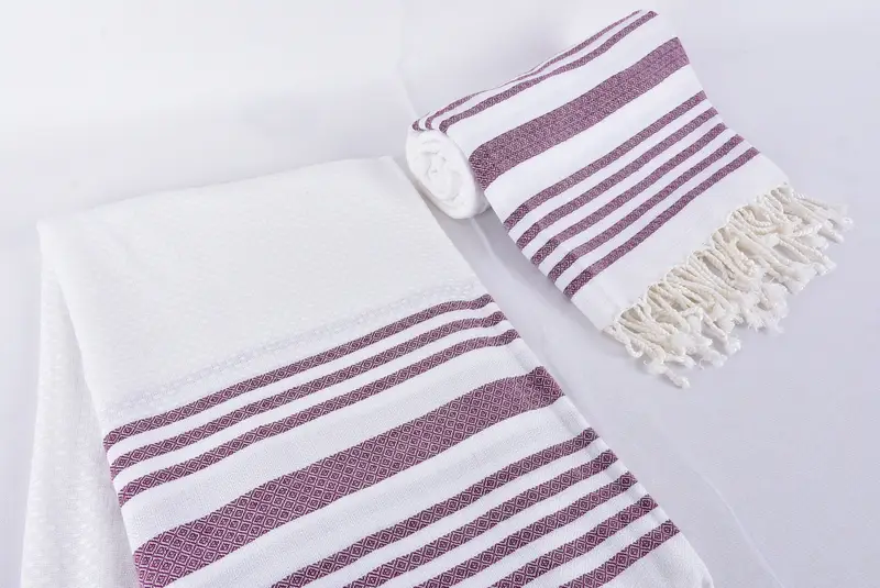 70x40 Cotton Striped Towel, Custom Wedding Gifts, Personalized Turkish Beach Towel, Personalized Gifts, Personalized Gift, Christmas Favors - 7