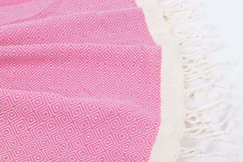 Scarf Towel, Personalized Beach Towel, 70x38 Cotton Diamond Towel, Sand-resistant towel, Organic Cotton Towel, Bachelorette Party Gift, Bridal Gifts - 8