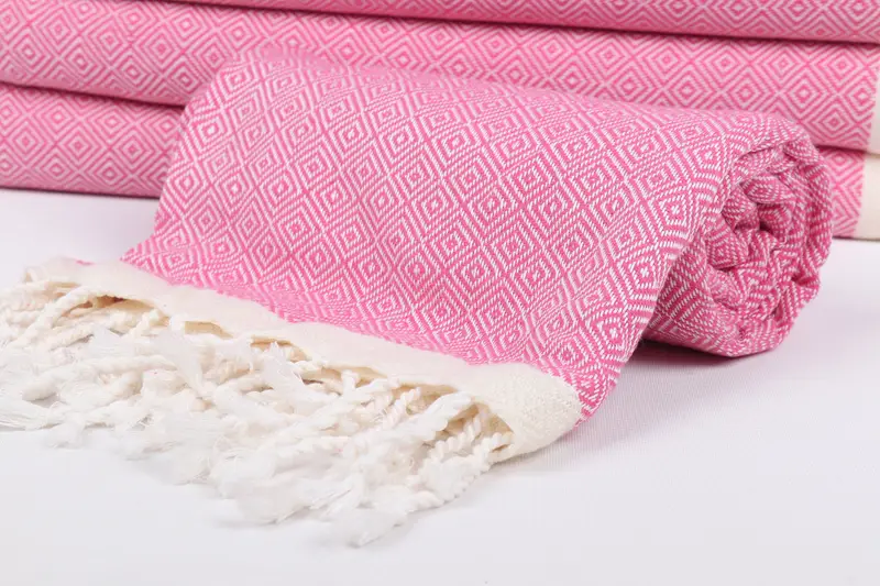 Scarf Towel, Personalized Beach Towel, 70x38 Cotton Diamond Towel, Sand-resistant towel, Organic Cotton Towel, Bachelorette Party Gift, Bridal Gifts - 4