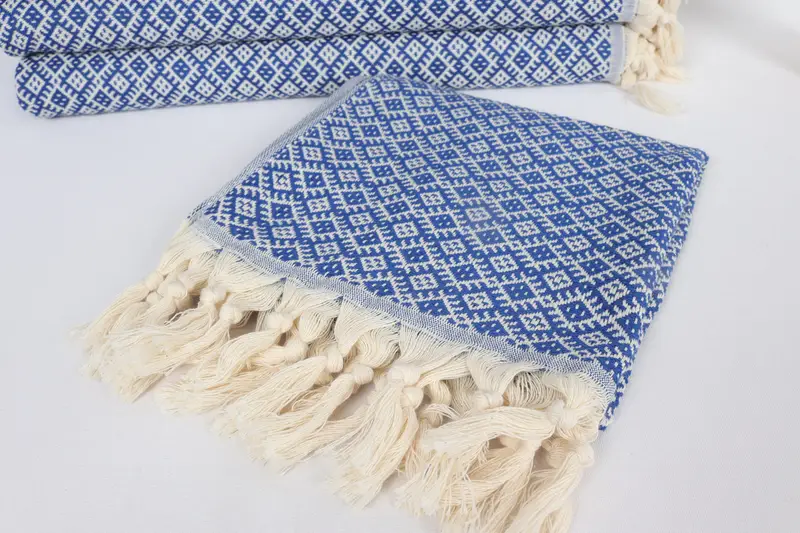 Monogram Hand Towel, 38x20 Cotton Diamond Towel, Bachelorette Party Items, Small Bath Towels, Personalized Kitchen Towel, Personalized Turkish Towel - 5