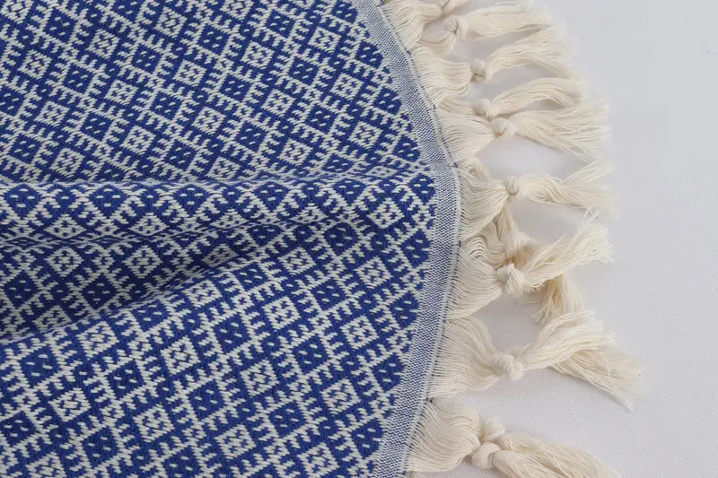 Monogram Hand Towel, 38x20 Cotton Diamond Towel, Bachelorette Party Items, Small Bath Towels, Personalized Kitchen Towel, Personalized Turkish Towel - 8