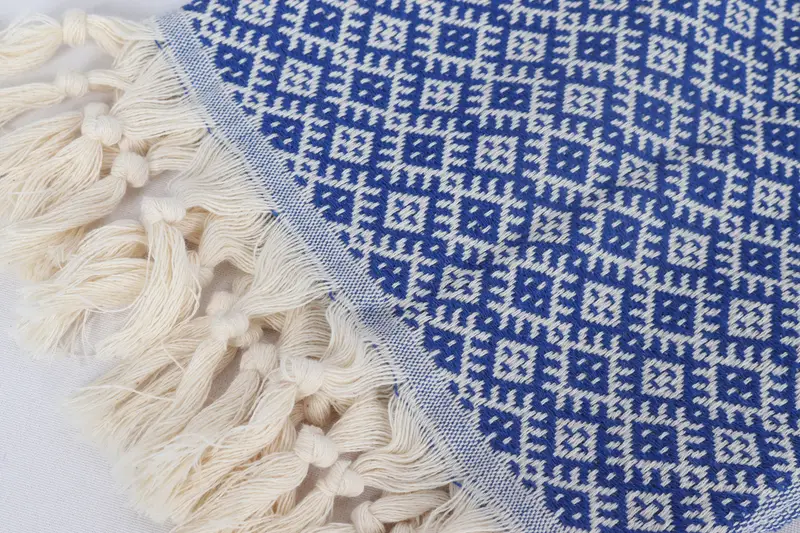 Monogram Hand Towel, 38x20 Cotton Diamond Towel, Bachelorette Party Items, Small Bath Towels, Personalized Kitchen Towel, Personalized Turkish Towel - 7