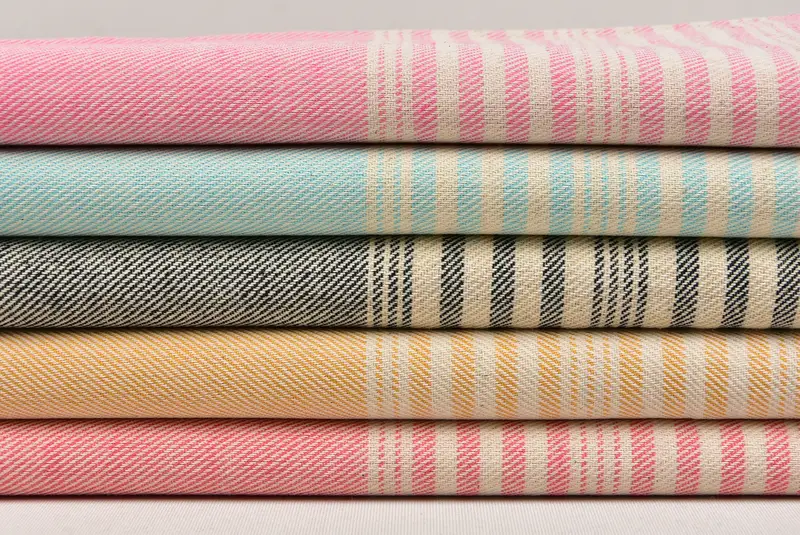 Gift For Him, 70x40 Cotton Striped Towel, Wedding Day Gift For Bride, Eco-friendly Turkish peshtemal towel, Custom Beach Towel, Travel towel - 2