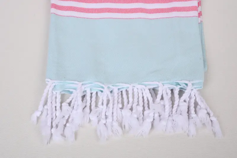 Pool Towels, Personalized Wedding Gift, Lightweight Turkish towel, Bridesmaid Gifts Personalized, Beach Towel Bulk, 68x40 Cotton Striped Towel - 3