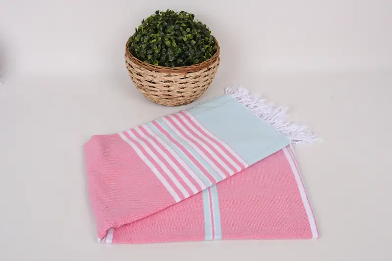 Pool Towels, Personalized Wedding Gift, Lightweight Turkish towel, Bridesmaid Gifts Personalized, Beach Towel Bulk, 68x40 Cotton Striped Towel - 4