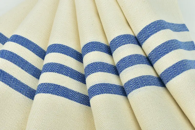 Summer Towel, Spa Gift Towel, Bachelor Gifts, Hammam Towel USA, Halloween Gifts, Peshtemal Towel, 70x40 Cotton Striped Towel, Embroidered Towel - 5