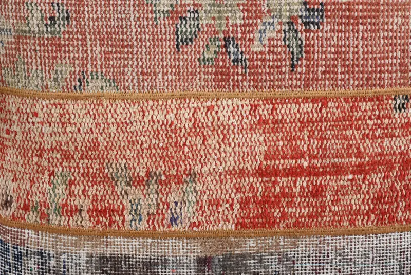 Turkish Pillow, Vintage Pillow, Pastel Pillow Sham, Pillow, Vintage Kilim Throw Pillow, 28x28 Red Cushion Cover, Vintage Pillow Sham - 2