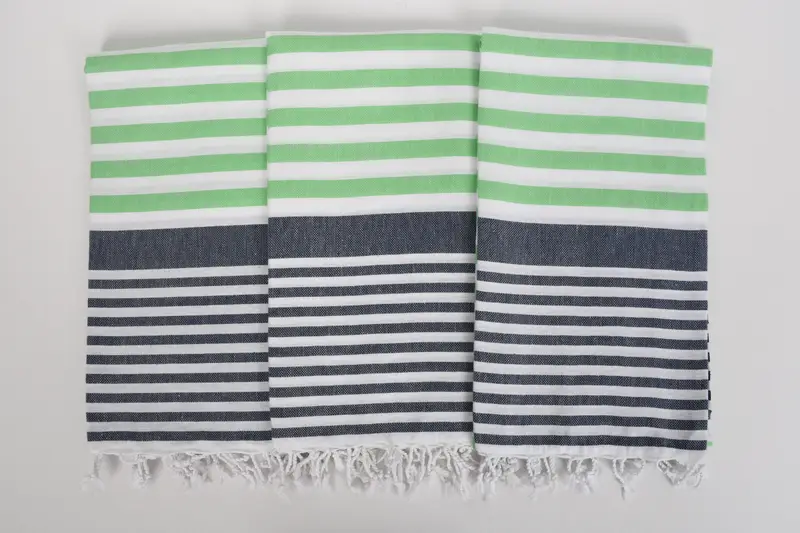 Summer Gift Ideas, Bridesmaid Gift, 68x36 Cotton Striped Towel, Handmade Gift, Housewarming Gift, Custom Towel Beach, Custom Beach Towel, Gift Towel - 7