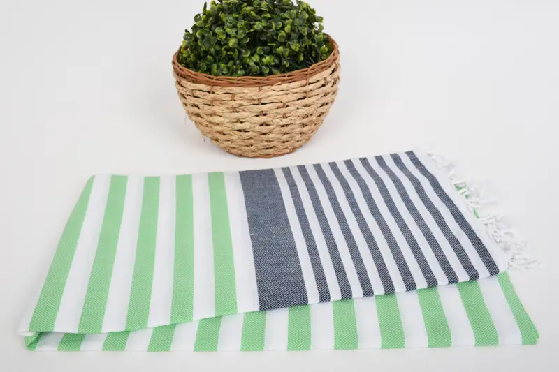 Summer Gift Ideas, Bridesmaid Gift, 68x36 Cotton Striped Towel, Handmade Gift, Housewarming Gift, Custom Towel Beach, Custom Beach Towel, Gift Towel - 4