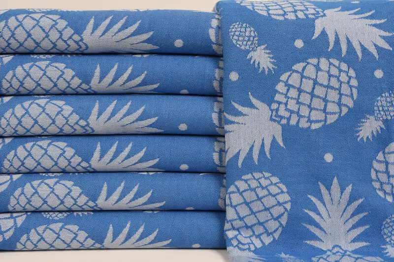 Bachelorette Party Gifts, Gift For Bride, 70x36 Cotton Pineapple Design Towel, Hammam Towel USA, Soft towel, Quick-dry towel, Custom Towel Beach - 1