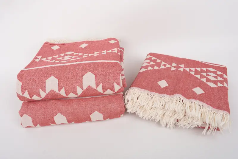 70x60 Cotton Geometric Towel, Bachelorette Gifts, Employee Gifts, Boho Throw Blankets, Tablecloth, Best Wedding Gift, Beach Theme Bachelorette Party - 8