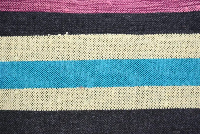 Vintage Kilim Throw Pillow, Handmade Kilim Cushion, 16x16 Pink Pillow Sham, Authentic Pillow, Vintage Kilim Pillow, Retro Pillow, Cushion Cover - 3