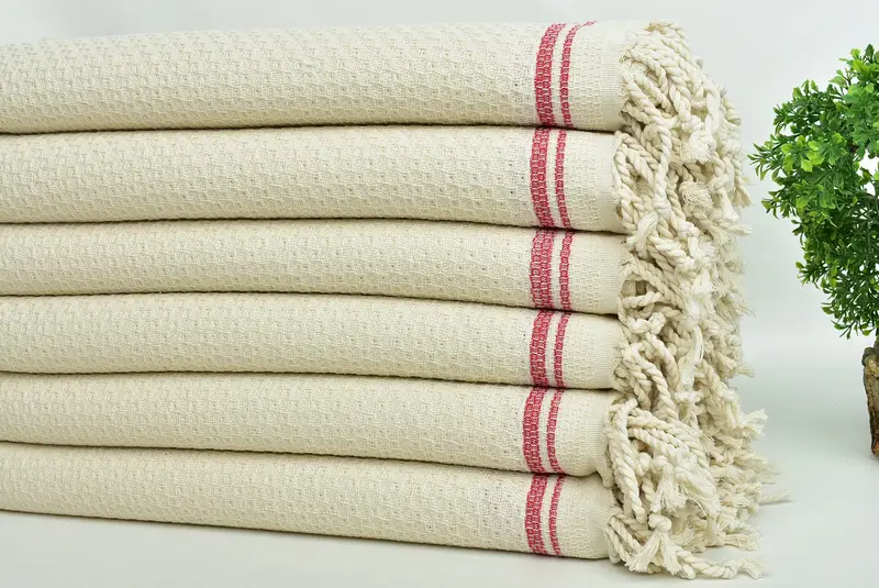 68x36 Cotton Striped Towel, Custom Beach Towel, Organic Cotton Towel, Personalized Gift For Him, Absorbent Turkish towel, Wedding Favors - 3