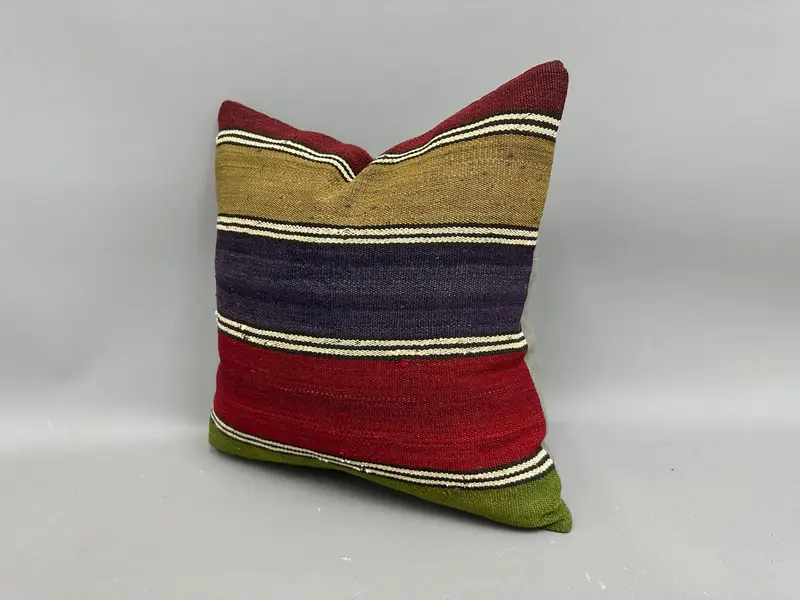 Gift Pillow, Home Decor Pillow, Cushion Case, Turkish Corner Pillow Case, Interior Designer Pillow, 18x18 Purple Cushion, Car Cushion Cover - 3