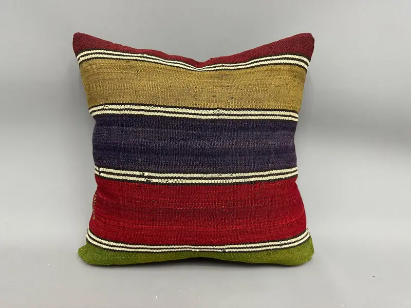 Gift Pillow, Home Decor Pillow, Cushion Case, Turkish Corner Pillow Case, Interior Designer Pillow, 18x18 Purple Cushion, Car Cushion Cover - 4