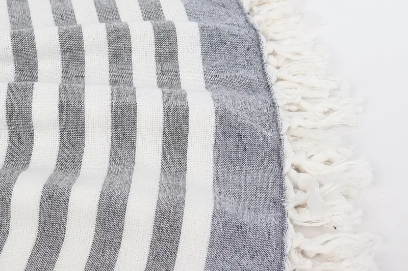 Absorbent Turkish towel, Cute Beach Towel, Bachelorette Gifts, Mother Of The Groom Gift, 68x40 Cotton Striped Terry Towel, Absorbent towel - 8