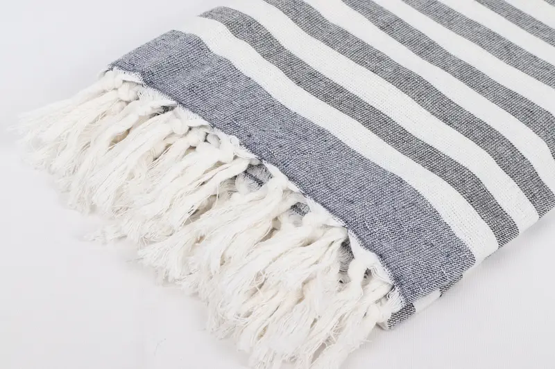 Absorbent Turkish towel, Cute Beach Towel, Bachelorette Gifts, Mother Of The Groom Gift, 68x40 Cotton Striped Terry Towel, Absorbent towel - 7