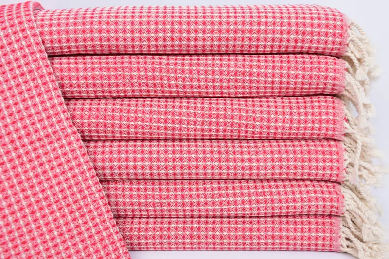 44x22 Cotton Waffle Towel, Summer Gift, Wedding Gift, Gift For Wedding Day, Christmas Favors, Organic Towel, Personalized Gift, Small Bath Towels - 1