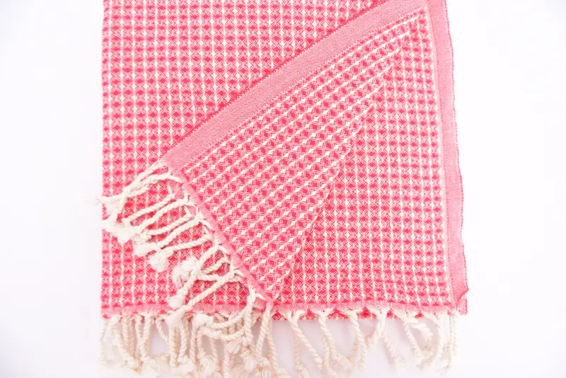 44x22 Cotton Waffle Towel, Summer Gift, Wedding Gift, Gift For Wedding Day, Christmas Favors, Organic Towel, Personalized Gift, Small Bath Towels - 8