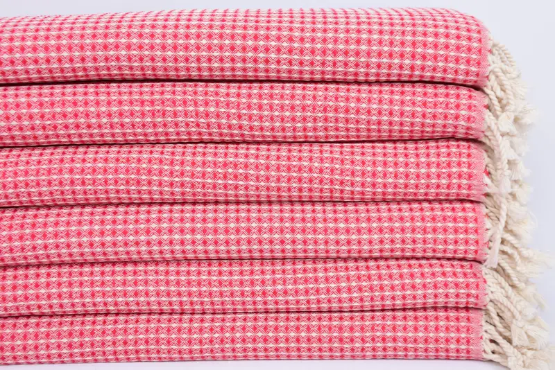 44x22 Cotton Waffle Towel, Summer Gift, Wedding Gift, Gift For Wedding Day, Christmas Favors, Organic Towel, Personalized Gift, Small Bath Towels - 3