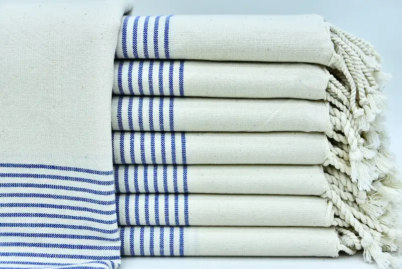 68x40 Linen Striped Towel, Bachelorette Party Gifts, Yoga Towel, Employee Gifts, Bridesmaid Gift Towel, Turkish Towel Bulk, Luxury towel - 2
