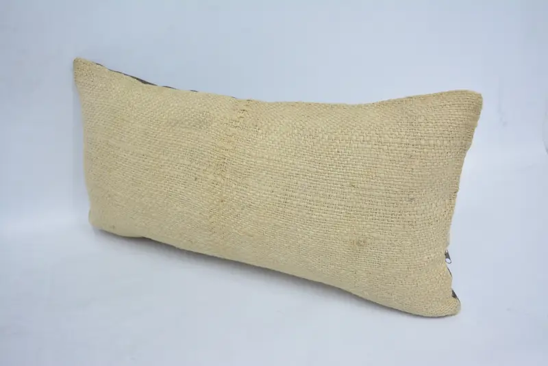 Southwestern Pillow Sham, Gift Pillow, Vintage Pillow, Cotton Pillow Cover, Pillow for Couch, Pillow Case, 12x24 Beige Pillow Cover - 4