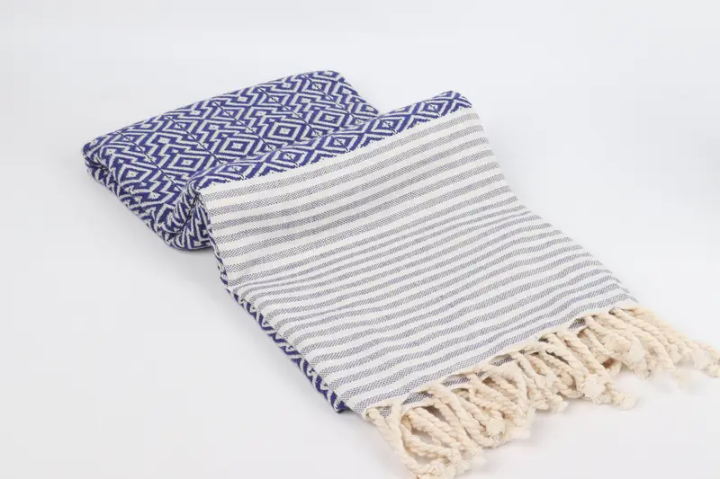 76x38 Cotton Diamond Towel, Personalized Gift For Him, Housewarming Gift, Personalized Turkish Towel, Hammam towel, Holiday Towel, Wedding Favors - 6
