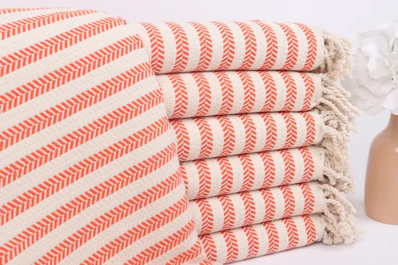 Bulk Order Towel, 70x40 Cotton Chevron Towel, Custom Towel, Beach towel, Custom Wedding Gifts, Bridemaids Beach Towel, Pool Towels, Engagement Gift - 1