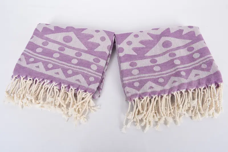 Turkish Towel Beach, Bachelorette Party Decorations, Embroidered Towel, Bulk Order Towel, 70x40 Cotton Round Pattern Towel, Anniversary Gift For Her - 7