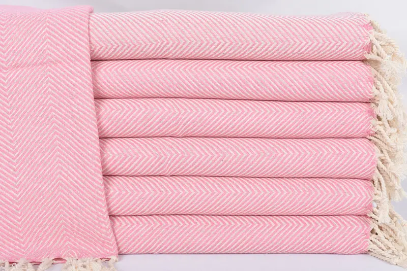 Bridesmaid Gifts, 40x20 Cotton Herringbone Towel, Personalized Dish Towel, Embroidery Towels, Gift For Her, Monogrammed Hand Towel, Gifts For Him - 1