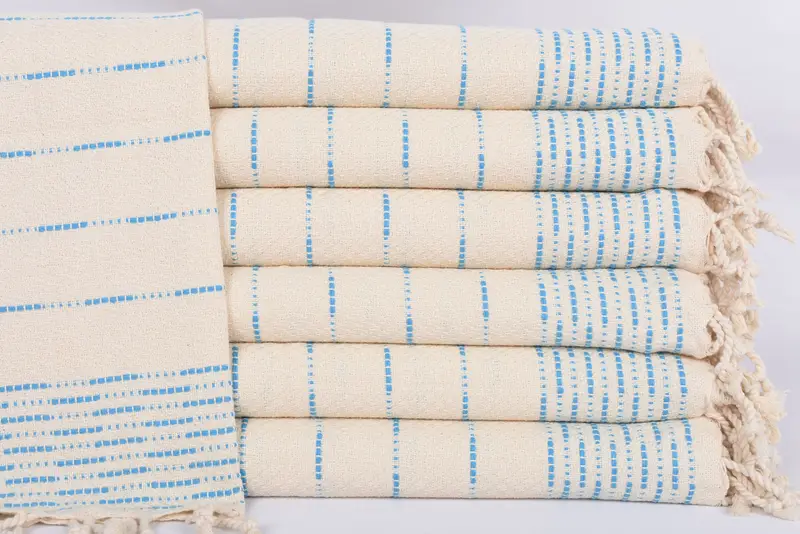 Onun için hediyeler, düğün iyilikleri, Türk el havlu, benzersiz hediye, 36x18 pamuklu çizgili tasarım havlu, monogram mutfak havlu, plaj teması düğün hediyesi