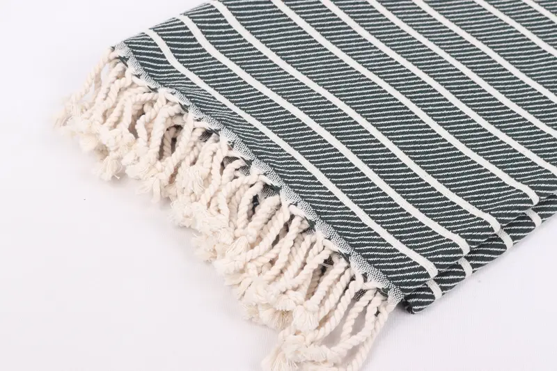Bridesmaid Towel, Gym Towel, 70x40 Bamboo Striped Towel, Personalized Gift For Him, Soft towel, Bridesmaid Gift Towel, Personalized Wedding Gift - 7