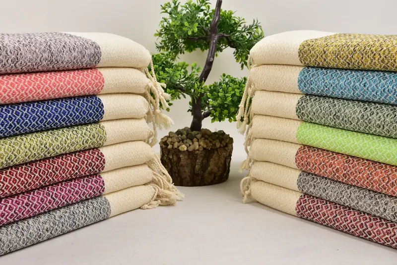 Bridal Shower Gift, Custom Hand Towel, Personalize Gift, Wedding Gift, 40x20 Cotton Diamond Towel, Organic Towel, Spa Towel, Bridesmaid Gifts - 3