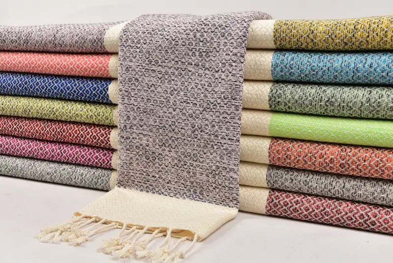 Bridal Shower Gift, Custom Hand Towel, Personalize Gift, Wedding Gift, 40x20 Cotton Diamond Towel, Organic Towel, Spa Towel, Bridesmaid Gifts - 2