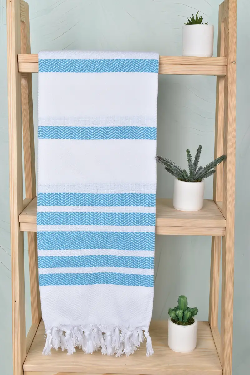 Custom Wedding Gift, Custom Wedding Gifts, Boyfriend Christmas Gift, 70x40 Cotton Herringbone Towel, Home Decor Gifts, Beach Size Towel - 8